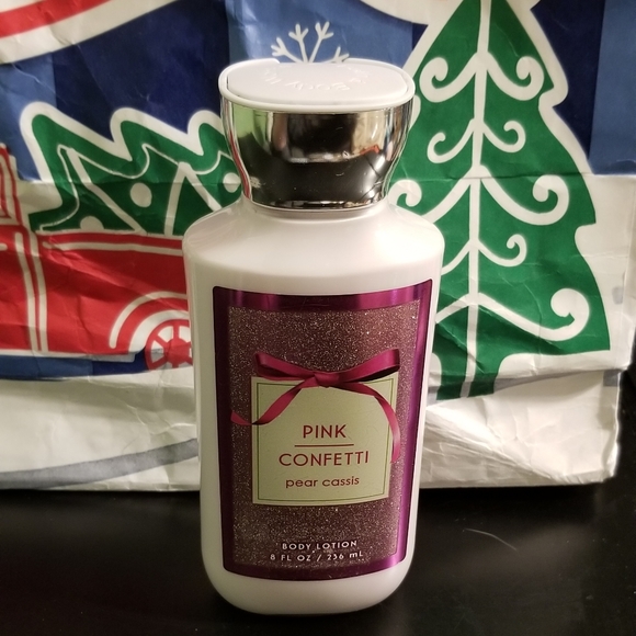 Bath & Body Works Other - Bath and Body Works Lotion Pink Confetti Bath & Body Works Other - Bath and Body Works Lotion Pink Confetti